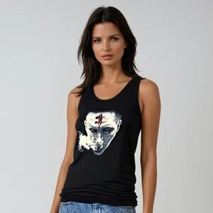 Marilyn Manson Double Cross Smoking Tank Top